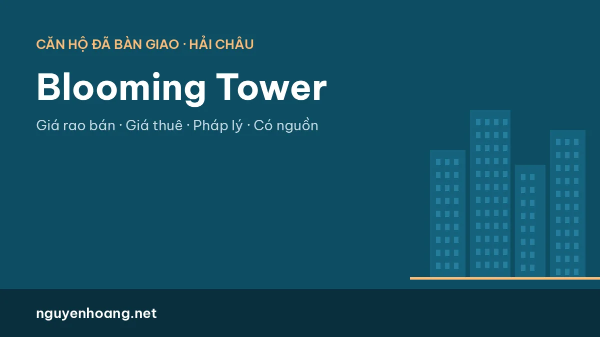 Căn hộ Blooming Tower Đà Nẵng