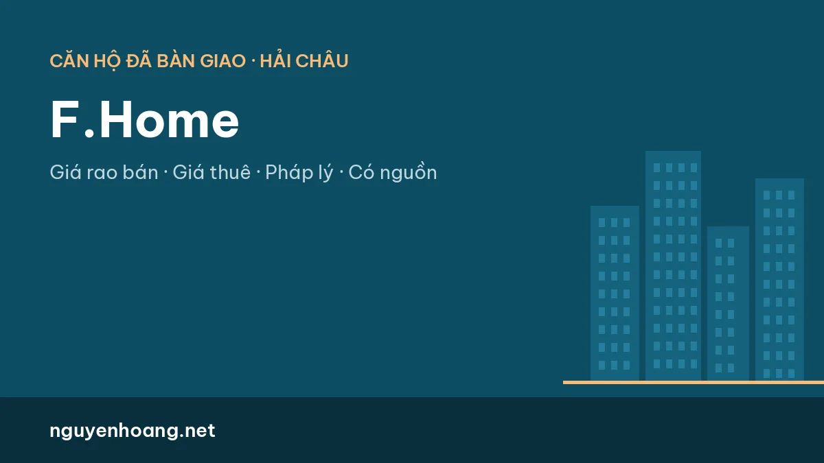 Căn hộ F.Home Đà Nẵng