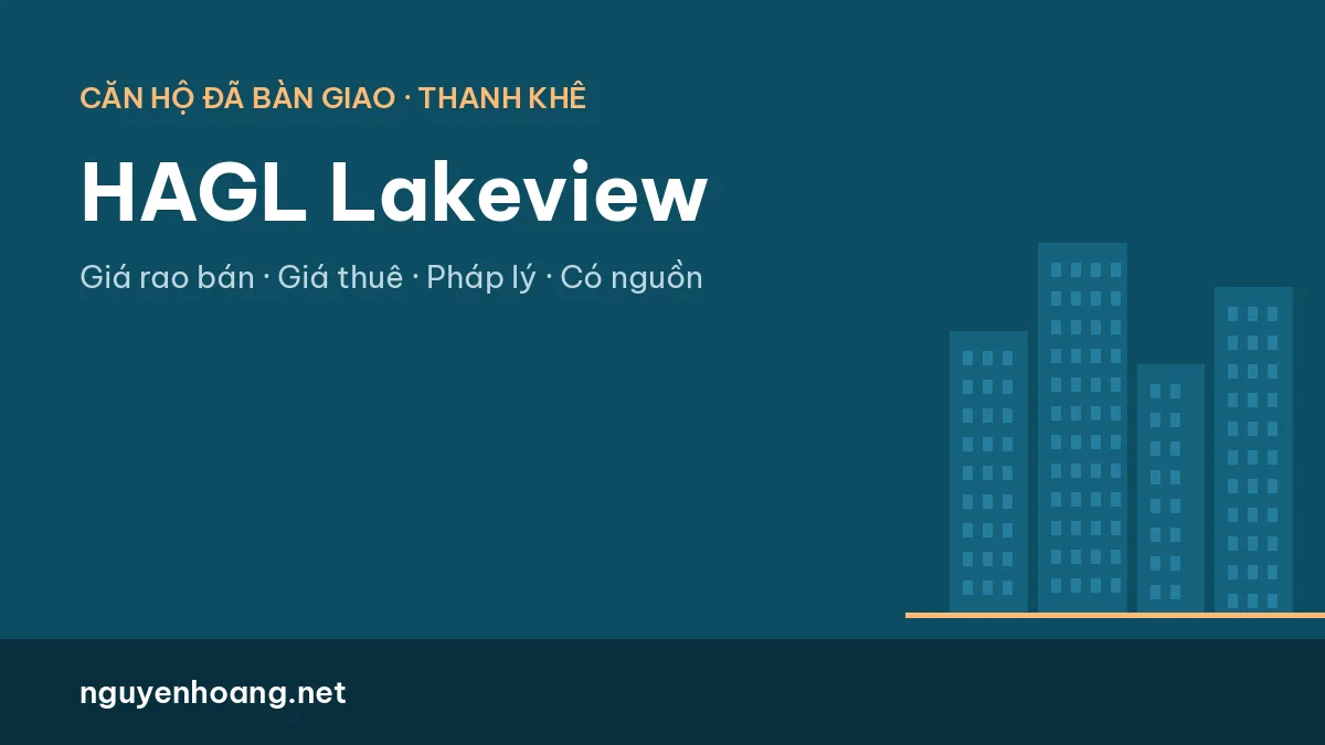 Căn hộ HAGL Lakeview Đà Nẵng