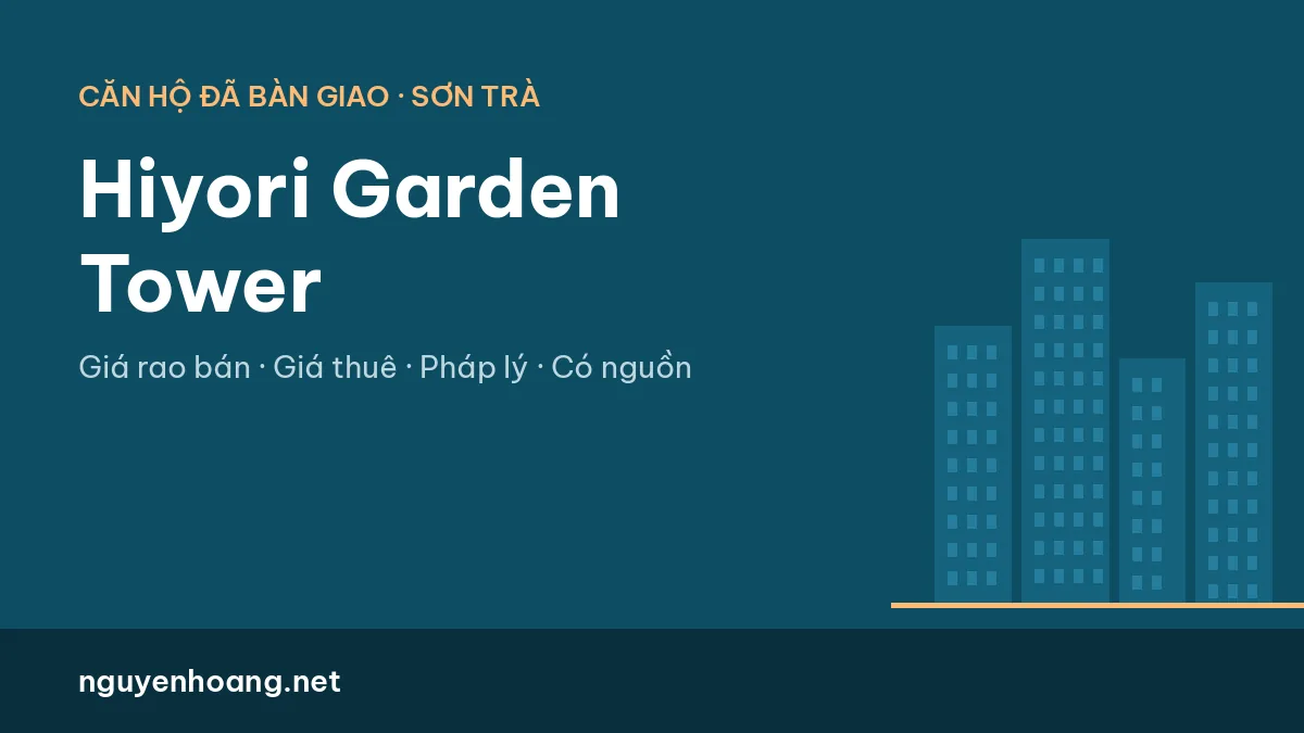 Căn hộ Hiyori Garden Tower Đà Nẵng