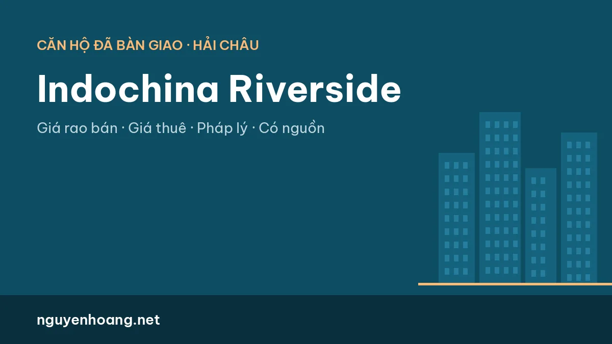 Căn hộ Indochina Riverside Đà Nẵng