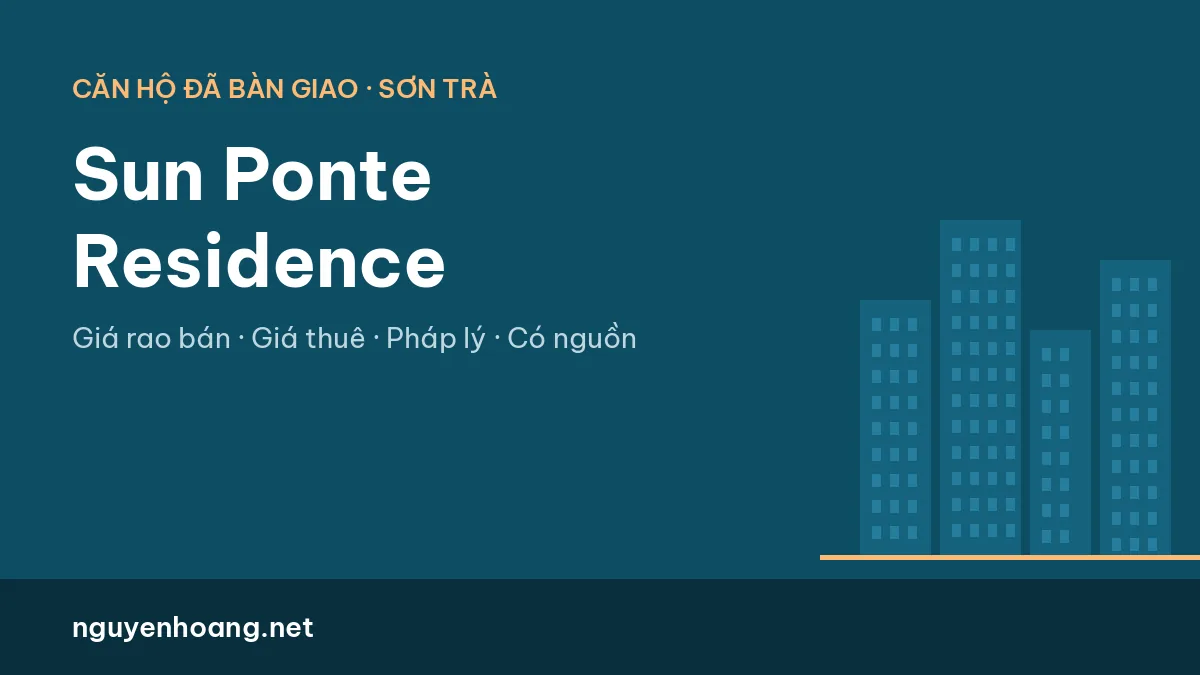 Căn hộ Sun Ponte Residence Đà Nẵng