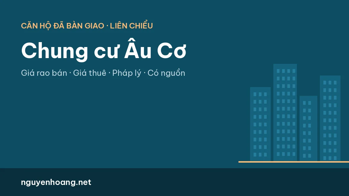 Chung cư Âu Cơ Đà Nẵng