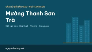 Căn hộ Mường Thanh Sơn Trà (Mỹ Khê) Đà Nẵng: giá rao bán, giá thuê và pháp lý