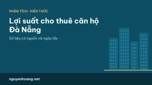 Lợi suất cho thuê căn hộ Đà Nẵng: con số chào bán và con số từ tin rao