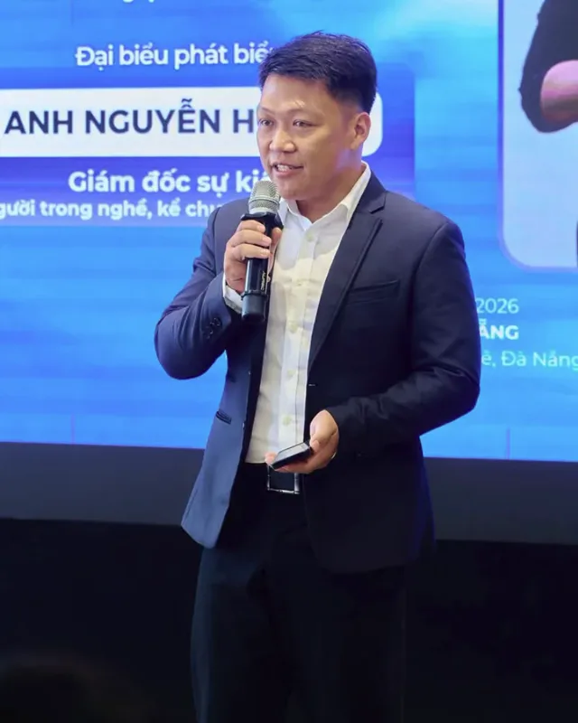 Nguyễn Hoàng phát biểu tại talkshow Người trong nghề, kể chuyện trong ngành, 2026