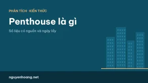 Penthouse là gì? Căn hộ áp mái, sân thượng thuộc ai và penthouse Đà Nẵng