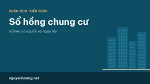 Sổ hồng chung cư là gì, cách kiểm tra và vì sao có tòa ở Đà Nẵng chưa có sổ