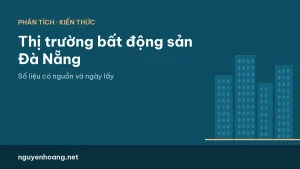 Thị trường bất động sản Đà Nẵng: căn hộ – Cập nhật quý III/2026