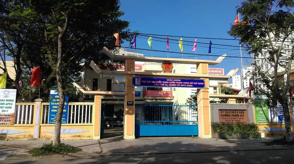 Trụ sở UBND phường Phước Mỹ cũ, Sơn Trà, Đà Nẵng, nay thuộc phường An Hải sau sáp nhập