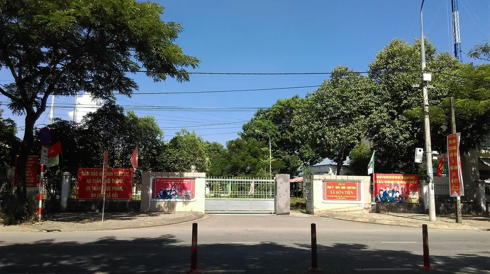 Trụ sở UBND xã Hòa Tiến, Hòa Vang, Đà Nẵng (ảnh tư liệu)