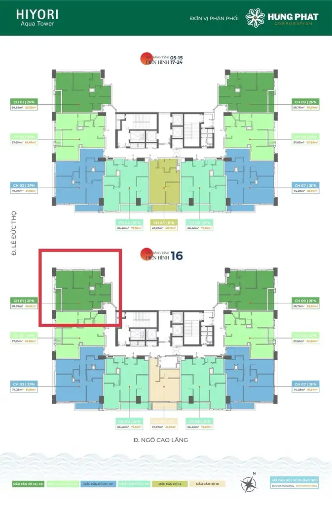 Bán nhà mặt tiền Hiyori Aqua Tower, Sơn Trà – 58,9 m², 18 tầng, 2,15 tỷ – ảnh 5
