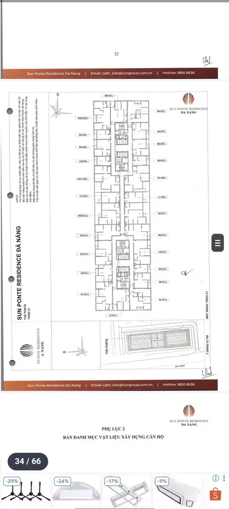 Bán nhà mặt tiền CC Sun Ponte Residence, Sơn Trà – 70,8 m², 11 tầng, 7 tỷ – ảnh 5