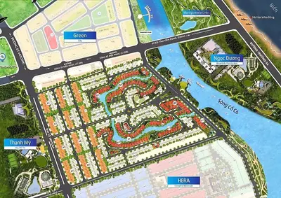 Bán đất mặt tiền KĐT Sentosa Riverside, Điện Bàn – 127 m², 3,4 tỷ – ảnh 8
