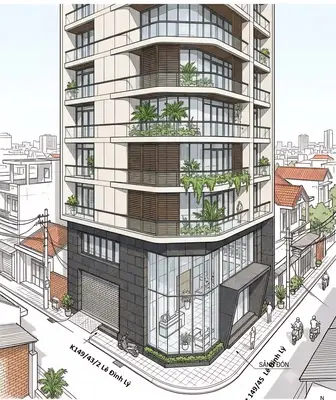 Bán nhà mặt tiền Lê Đình Lý, Hải Châu – 134 m², 3 tầng, 16,5 tỷ – ảnh 2