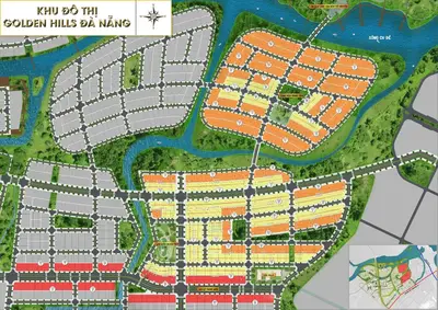 Bán đất mặt tiền Golden Hills City Khu B và C, Liên Chiểu – 120 m², 4 tỷ