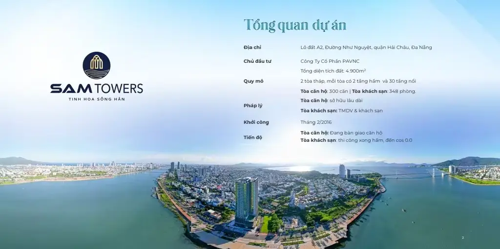 Bán nhà mặt tiền SAM TOWER Như Nguyệt, Hải Châu – 84,2 m², 21 tầng, 10 tỷ – ảnh 2