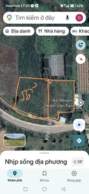 Bán đất mặt tiền Thôn An Định Xã Hòa Bắc, Hòa Vang – 1.738,5 m², 1,2 tỷ