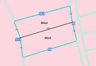 Bán đất Kiệt Trường Chinh, Cẩm Lệ – 80 m², 2,55 tỷ