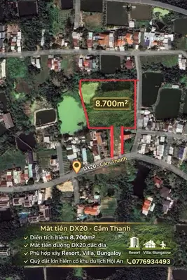 Bán đất mặt tiền Đường DX 20, Hội An – 8.700 m², 45 tỷ – ảnh 4