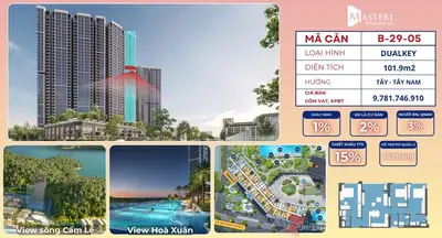 Bán nhà mặt tiền Masteri Rivera Danang, Sơn Trà – 101,9 m², 29 tầng, 9,78 tỷ – ảnh 6