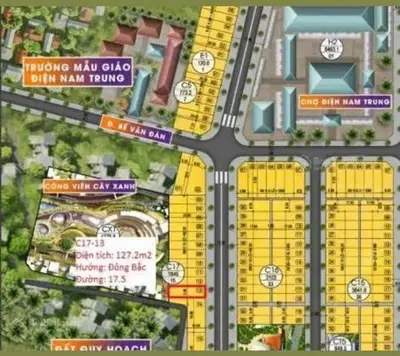 Bán đất mặt tiền Khu phố chợ Điện Nam Trung, Quảng Nam (khu khác) – 127 m², 3,5 tỷ – ảnh 4